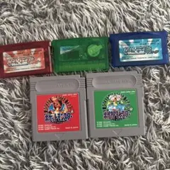 ポケットモンスター ゲームボーイ ソフト 5本セット