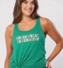 Holly Jolly Jazzercise タンクトップ