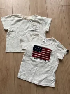 Tシャツ 2枚セット LAGKAW earth 95㎝のサムネイル