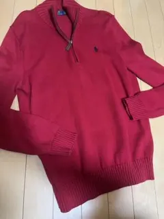 ジップアップセーター ニット