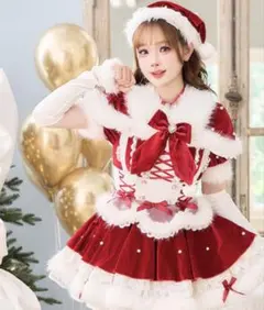 マリームーン ベルベットフルールパールサンタ Malymoon