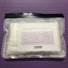 BELLE SHEER ベルシアー RIB STITCH ホワイト　L