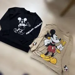 ミッキーマウス トレーナー 2点セット　130cm