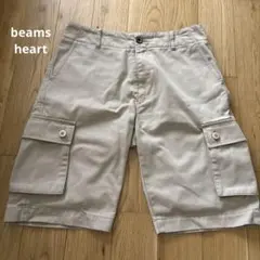 美品！BEAMS HEART ショートパンツ ベージュ Sのサムネイル