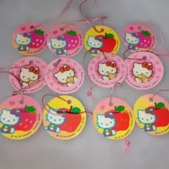 ハローキティ2004年プレミアムマスコット12枚セットまとめ売り平成レトロ