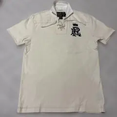 Rugby Ralph Lauren レースアップ ポロシャツ アイボリー Mのサムネイル