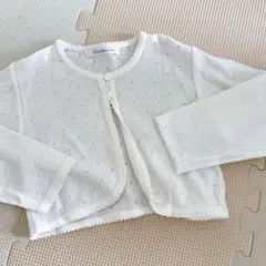 ファミリア　ベビーカーディガン