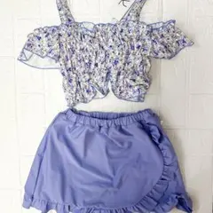 【新品】組曲 アネモネ スイムウェア(セパレート) ラベンダー系 Mサイズ 水着