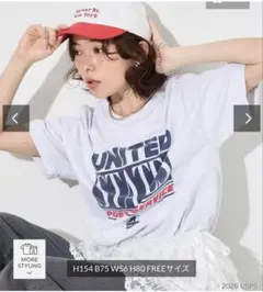 【新品未使用】GOOD ROCK SPEED USPS Tシャツ　グレーのサムネイル