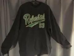 【BACK NUMBER】ストリート系ナンバーロゴスウェット 黒のサムネイル