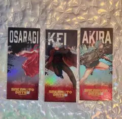 SAKAMOTODAYS サカモトデイズ 原画展 チケット風カード3点