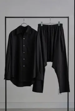 Pau thongvird PA 26SS黒バンドカラーシャツ03ブラック - メルカリ