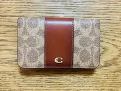 coach コーチ カードケース シグネチャーキャンバス