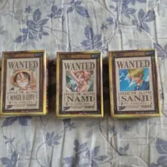 【未開封】ワンピース ミニパズルセット ルフィ　ナミ　サンジ レトロ