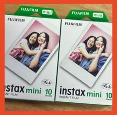 FUJIFILM instaxmini チェキフィルム　20枚　箱付き　即日発送
