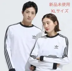 【新品】adidas Originalsl クラシックス ロンT ホワイト XLのサムネイル