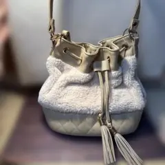 2wayファー バッグ