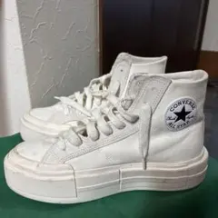 Converse All Star 厚底 ハイカット スニーカー ホワイト