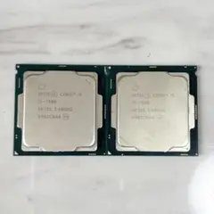 INTEL CORE i5-7500 2個まとめ売り