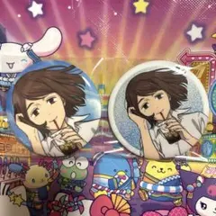 呪術廻戦　セガラッキーくじ　E賞　家入硝子　缶バッジ　セット②