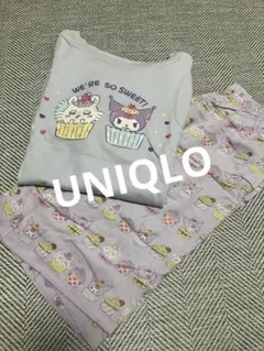 UNIQLO ユニクロ モモンガ クロミ ルームウェア パジャマ 120cm