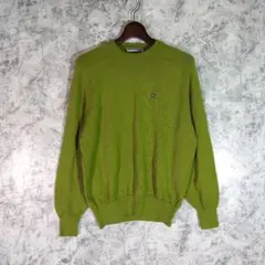 美品✨マンシングウェア　ゴルフ　ニット　セーター　メンズ　緑　L