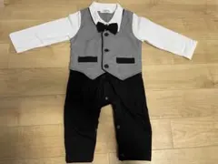 DBOW フォーマル ロンパース 90 蝶ネクタイ 男の子