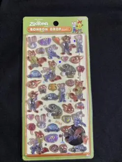 正規品 ズートピアボンボンドロップシール