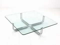 展示品　カッシーナ　784　ローテーブル　ガラス　センターテーブル　コーヒー 展示品 カッシーナ 784 ローテーブル ガラス センターテーブル