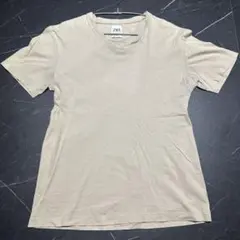 ZARA Tシャツ 半袖 ベージュ S 38のサムネイル