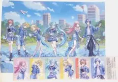 プロセカ ローソン コラボ キャンペーン クリアファイル クリアシート 未使用品