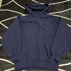 Polo by Ralph Lauren ネイビー パーカー L