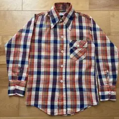 Levi's saddle man tag cotton check shirt