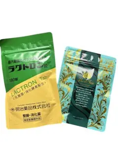 明治薬品 ラクトロン錠 180錠 & ハーブティー セット - メルカリ