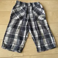 チェック柄 ハーフパンツ　150サイズ