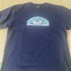 BEAMS サンフランシスコ Tシャツ L ネイビー