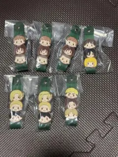 進撃の巨人　一番くじ　I賞　ぽこっとちゃーむ7個セット
