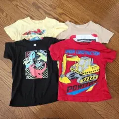 プリント４枚セット Tシャツ 100