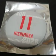 西村文男 千葉ジェッツ シークレット選手N&N缶バッジ