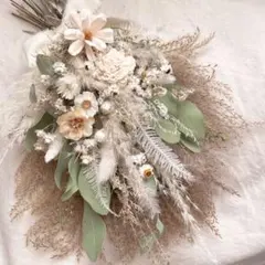 ドライフラワースワッグ2140