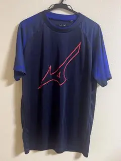Mizuno ネイビー 半袖シャツ