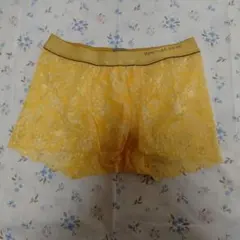 レア物WACOAL MEN ボクサーパンツ レース イエローM新品未使用のサムネイル