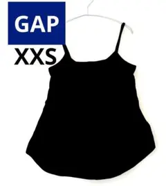 新品 GAP 黒キャミソール XXS M相当 インナー 重ね着のサムネイル