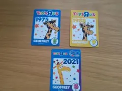 Toys R Us ジェフリー カード 3枚セットのサムネイル