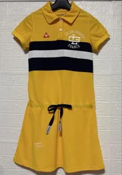 ルコックゴルフ　黄色いワンピース