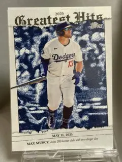 4枚セット MAX MUNCY ドジャース topps MLB + おまけ付