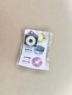 レトロminiCDプレイヤーマスコット 〜メタリックカラー　付属メディアセット