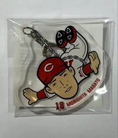 【非売品•新品】広島東洋カープ ぶら下がりアクリルキーホルダー 森下暢仁