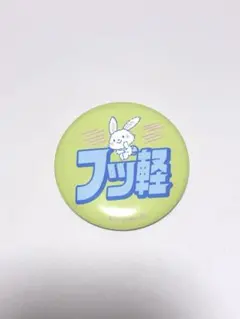 サンリオ 缶バッジ フッ軽 うさぎ グリーン 未使用 保管品