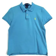 Ralph Laurenラルフローレン半袖ポロシャツイエローポニーワンポイント